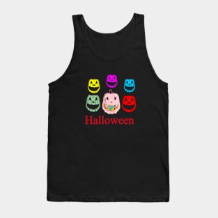 halloween artwork 3 Tank Top